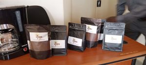 SAMPLES OF FINE COFFEE MADE & PACKAGED BY THE YOUTHc